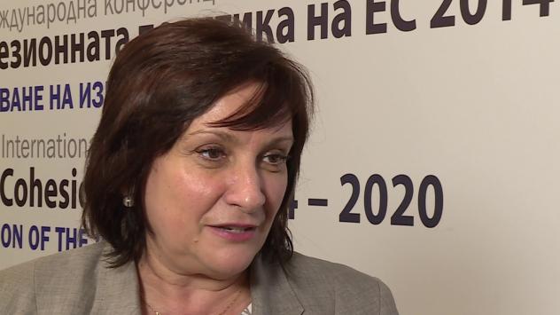 Искра Михайлова, председател на Комисията по регионално развитие към ЕП. Снимка: Bloomberg TV Bulgaria