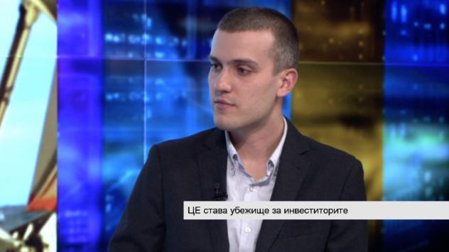 Станислав Фортунов,  финансов анализатор от БенчМарк Финанс. Снимка: Bloomberg TV Bulgaria