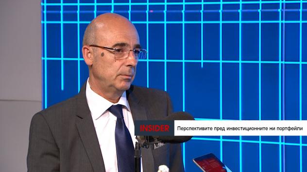 Георги Христов, инвестиционен консултант и портфолио мениджър в Първа инвестиционна банка. Снимка: Bloomberg TV Bulgaria