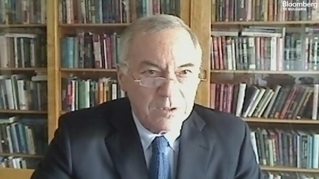 проф. Стив Ханке, преподавател по приложна икономика в университета &quot;Джон Хопкинс&quot;, САЩ. Снимка: Bloomberg TV Bulgaria