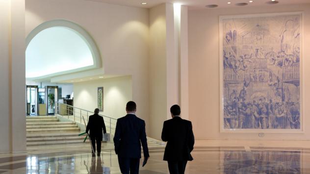 Фондовата борса в Истанбул, 2014. Photographer: Kerem Uzel/Bloomberg