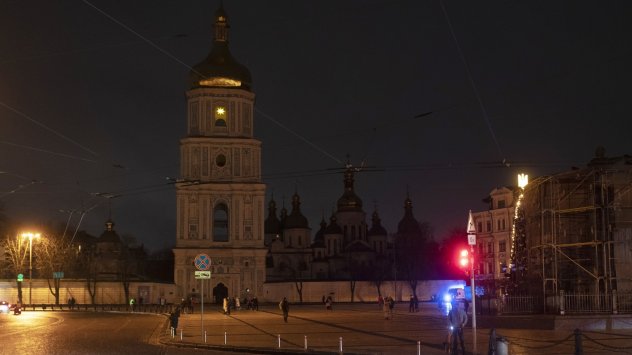 През октомври, когато Киев преживява смъртоносна серия от руски ракетни