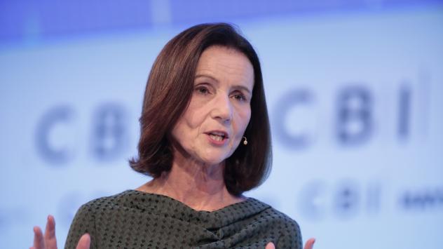 Дейм Каролин Феърбейн, генерален директор на Конфедерацията на британската индустрия. Снимка: Bloomberg