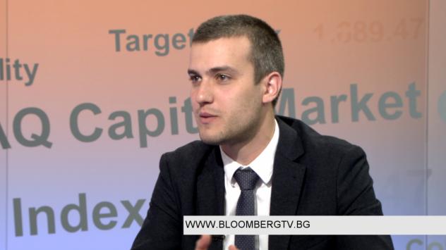 Станислав Фортунов от Бенчмарк Финанс. Снимка: Bloomberg TV Bulgaria