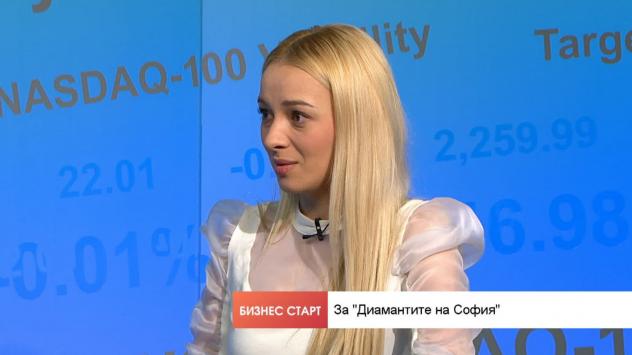 Сребрена Григорова, водещ и организатор на турнира „Диамантите на София“. Снимка: Bloomberg TV Bulgaria 