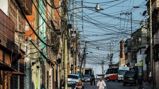 Улица в Каракас, Венецуела. Снимка: Meridith Kohut/Bloomberg