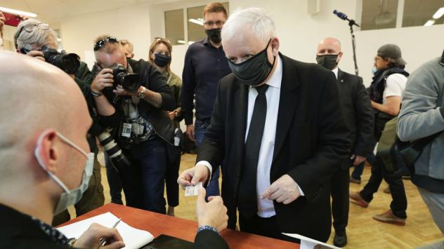 Рафал Тшасковски, кмет на Варшава и кандидат на президентските избори в Полша. Снимка: Agata Grzybowska/Bloomberg 