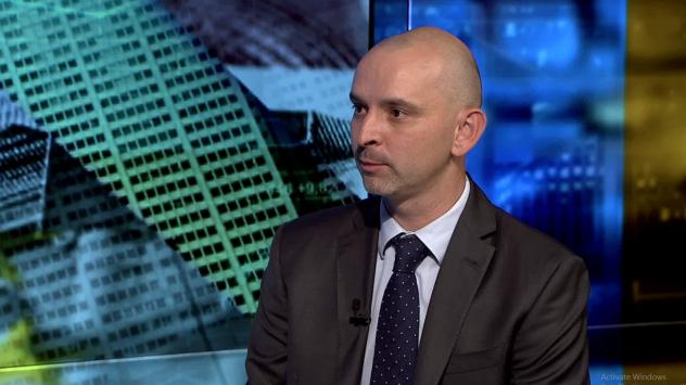 Добромир Добрев, зам.-председател на УС на Райфайзенбанк България. Снимка: Bloomberg TV Bulgaria