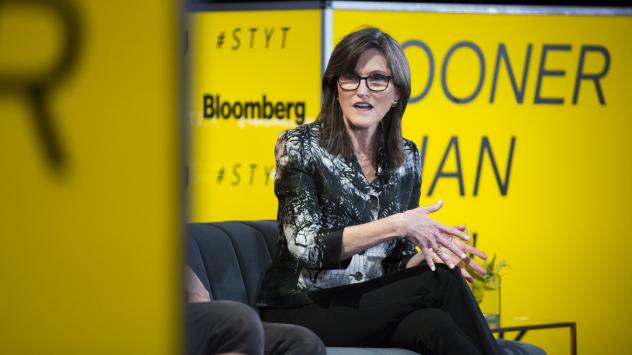 Кати Ууд, инвеститор. Снимка: Alex Flynn/Bloomberg 