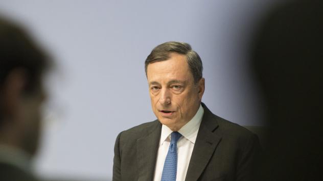 Марио Драги, президент на ЕЦБ. снимка: Bloomberg