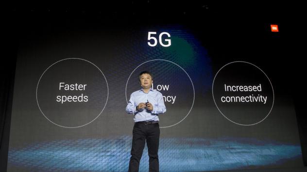 Ван Сиан, главен вице президент на Xiaomi Corp. на форума MWC 19 в Барселона. 24.02.2019. Снимка:  Angel Garcia/Bloomberg