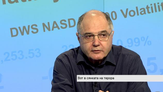 проф. Димитър Хаджиниколов, УНСС. Снимка: Bloomberg TV Bulgaria