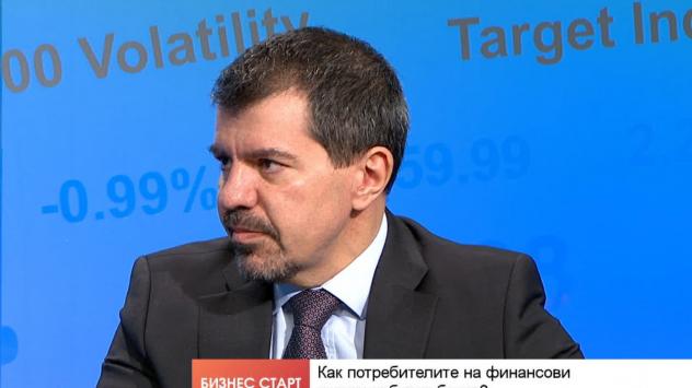 Илиан Георгиев, член на УС и главен изпълнителен директор на БАКБ. Снимка: Bloomberg TV Bulgaria 