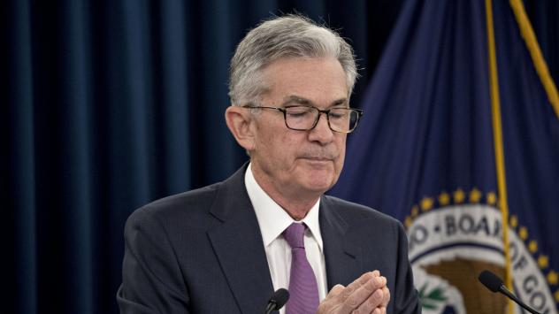 Гуверньорът на Фед Джером Пауъл. Снимка: Andrew Harrer/Bloomberg