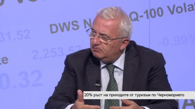 Румен Драганов, председател на Института за анализи и оценки в туризма. Снимка: Bloomberg TV Bulgaria