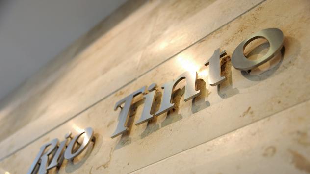 Rio Tinto - лого. Снимка: Carla Gottgens/Bloomberg