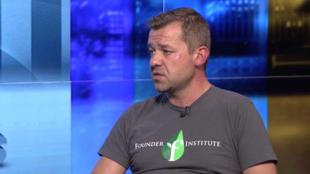 Милен Иванов, The Founder Institute. Снимка: Bloomberg TV Bulgaria 