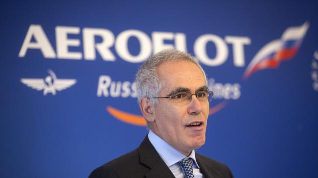 Джорджо Калегари, зам.директор Аерофлот по стратегии и партньорства. Лондон. 16 април 2016. Photographer: Simon Dawson/Bloomberg