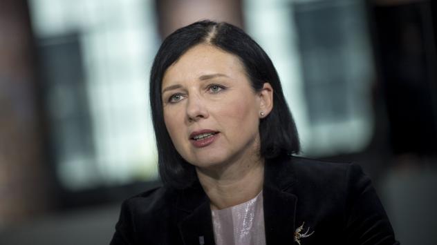 Вера Йоурова, вицепрезидент на Европейската комисия. Снимка: Bloomberg