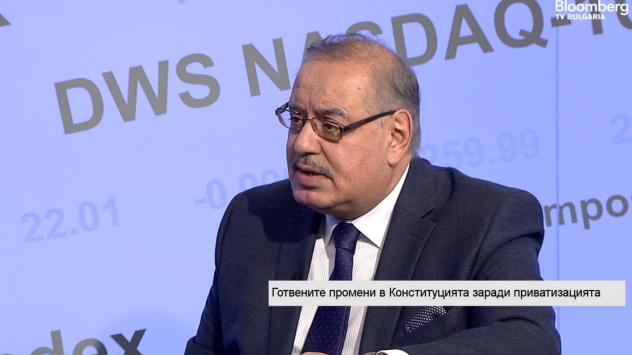 Проф. Димитър М. Иванов. Снимка: Bloomberg TV Bulgaria