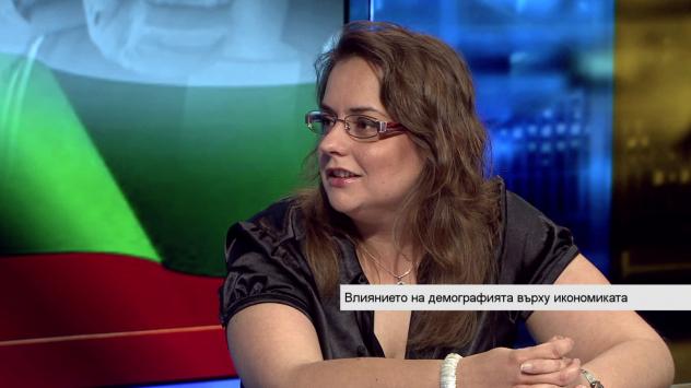 Доц. Елица Димитрова, ИИНЧ към БАН. Снимка: Bloomberg TV Bulgaria