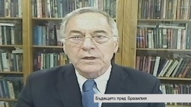 Проф. Стив Ханке, преподавател по приложна икономика в университета &quot;Джон Хопкинс&quot;, САЩ. Снимка: Bloomberg TV Bulgaria