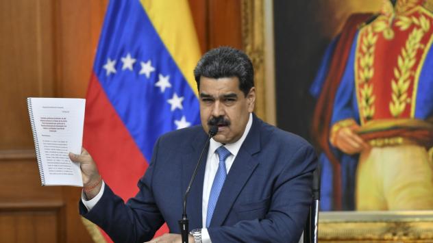 Президентът на Венецуела Николас Мадуро. Снимка: Carlos Becerra/Bloomberg