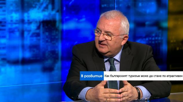 Румен Драганов, Институт за анализи и оценки в туризма. Снимка: Bloomberg TV Bulgaria