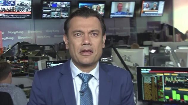 Ришаад Саламат от Bloomberg в Хонконг. Снимка: Bloomberg TV Bulgaria