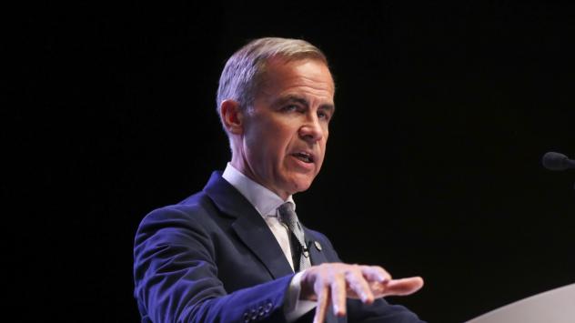 Марк Карни, гуверньор на BoE. Борнмът, Англия, 2 юли 2019.  Photographer: Simon Dawson/Bloomberg