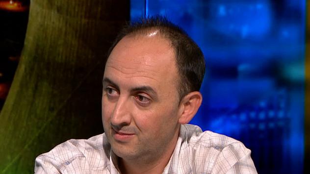 Георги Стефанов, ръководител практика „Климат и Енергия“, WWF България. Снимка: Bloomberg TV Bulgaria