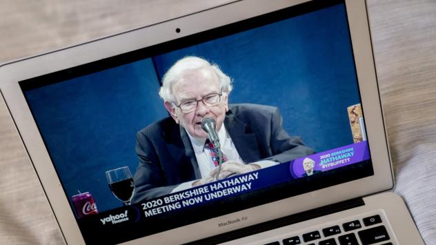 Инвеститорът милиардер Упрън Бъфет. Снимка: Andrew Harrer