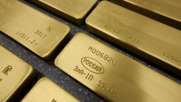 Швейцария внесе злато от Русия за първи път след инвазията
