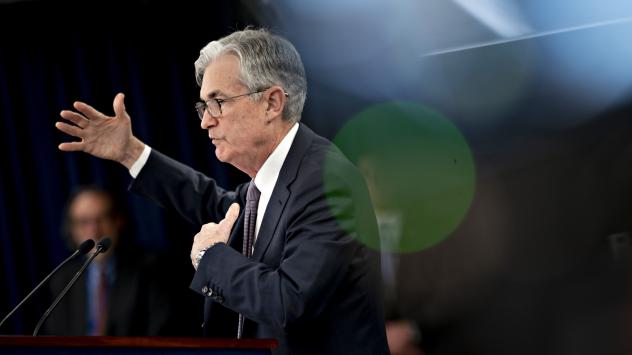 Гуверньорът на Фед Джером Пауъл. Снимка: Andrew Harrer