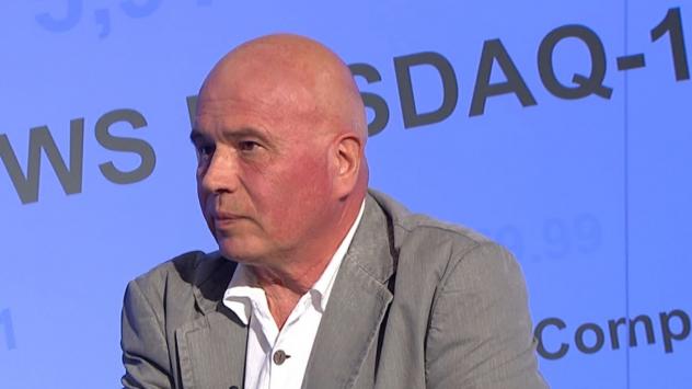 Светослав Терзиев, журналист от в. Сега. Снимка: Bloomberg TV Bulgaria