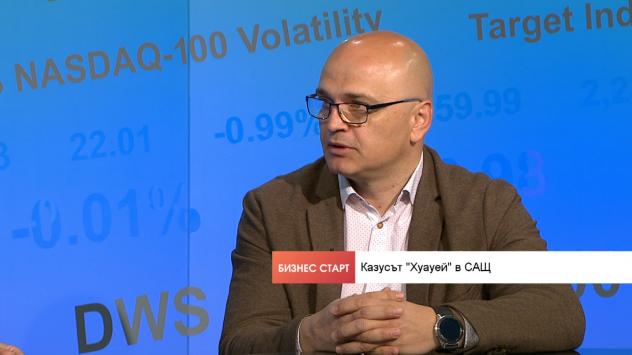 Спас Иванов, експерт по киберсигурност. Снимка: Bloomberg TV Bulgaria