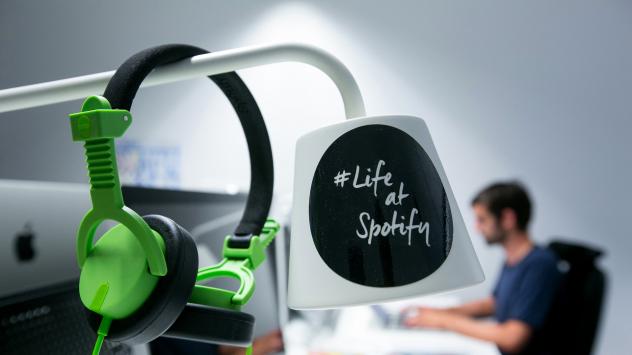 Офисът на Spotify Ltd. в Берлин, Германия. Снимка: Krisztian Bocsi/Bloomberg