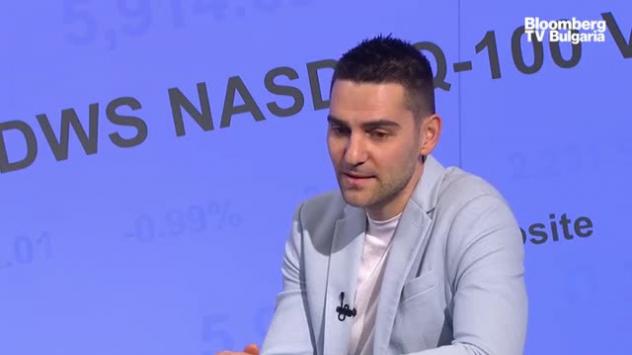 Дарин Маджаров, основател на образователната платформа &quot;Уча.се&quot;. Снимка: Bloomberg TV Bulgaria 