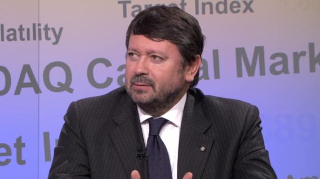 Председателят на Италианската търговска камара в България Марко Монтеки. Снимка: Bloomberg TV Bulgaria