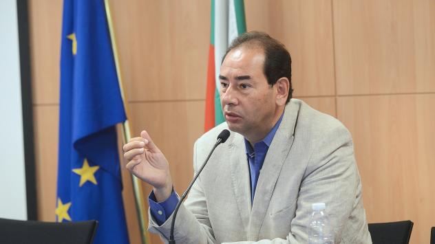 Халед Алхамиши, президент на Библиотеката на Кайро. София, 3 юни 2017. Снимка: NextPage.