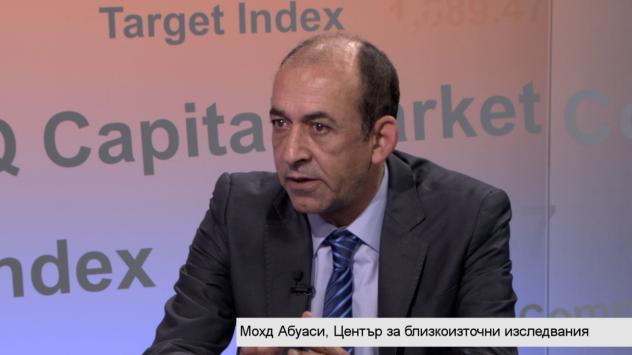 Д-р Мохд Абуаси, директор на Центъра за близкоизточни изследвания. Снимка: Bloomberg TV Bulgaria