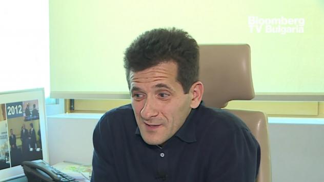 Александър Лефтеров, съосновател на Tiger Technology. Снимка: Bloomberg TV Bulgaria