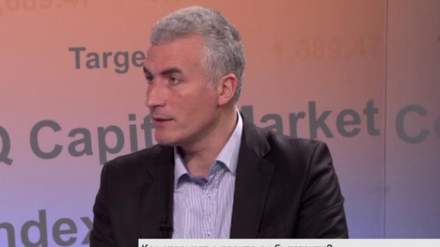 Деян Василев от Моите пари. Снимка: Bloomberg TV Bulgaria