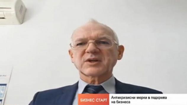 Васил Велев, председател на Асоциацията на индустриалния капитал в България. Снимка: Bloomberg TV Bulgaria
