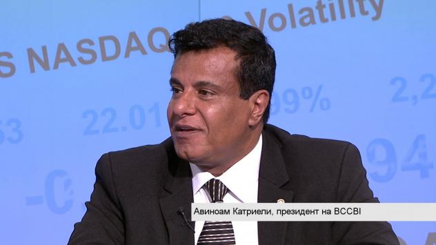 Авиноам Катриели, президент на BCCBI. Снимка: Bloomberg TV Bulgaria 