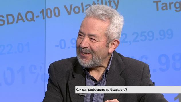 Проф. Здравко Райков, СУ &quot;Св. Климент Охридски&quot;. Снимка: Bloomberg TV Bulgaria