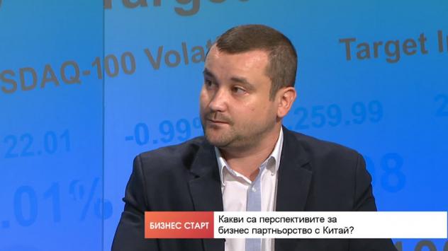 Вадим Рошманов, председател на Асоциацията за международно обществено развитие /АМОР/. Снимка: Bloomberg TV Bulgaria 