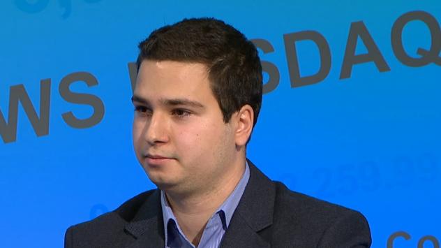 Цветан Кръстев, редактор на сайта Bloombergtv.bg. Снимка: Bloomberg TV Bulgaria