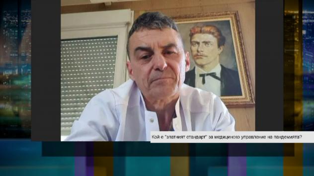 Проф. д-р Иво Петров, мед. директор в Аджибадем Сити Клиник. Снимка: Bloomberg TV Bulgaria