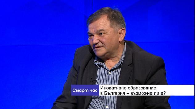 Юрий Анджекарски, председател на Сдружение &quot;Професионален форум за образование&quot;. Снимка: Bloomberg TV Bulgaria 